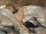 Lovis Corinth, Schlafendes Mädchen