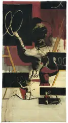 Roter Junge by Neo Rauch, 1995, Öl auf Papier auf Leinwand, sold May 2013