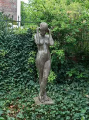 Gerhard Marcks, Schwimmerin II, 1938, Bronze mit grüngrauer Patina