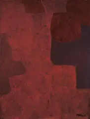 Serge Poliakoff, Composition Abstraite, 1957, Öl auf Holz