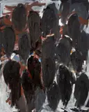 Georg Baselitz, Tränen, 1986, Öl auf Leinwand