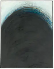 Arnulf Rainer, Monte, 1962, Öl, Farbkreide und Farbstift auf Leinwand