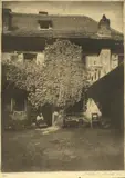 František Drtikol, From the Courtyards and Backyards of Old Prague, 1911, oil printing