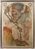 Alphonse Mucha, Poster for the Slav Epic