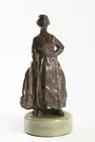 Josef Drahoňovský, A Sculpture of Woman, 1920s, bronze, onyx
