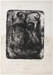 Vladimír Boudník, Prelude 12, 1949, Lithography on paper