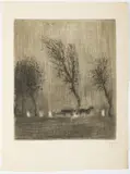 Bohuslav Reynek, Trees Along the Road