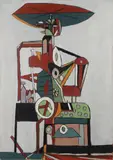 František Gross, A Clipper, 1961, Oil on cardboard