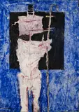 Jan Koblasa, Emotional Life I, 1965, Oil, enamel, hardboard