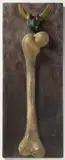 Ladislav Zívr, Spectre, 1976, Polychrome plaster, mullage
