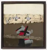 Ivan Ouhel, Landscape, 1970s, Oil on wood