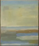 Michal Ranný, Sea, 1973, Oil on canvas