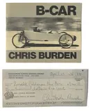 Chris Burden, Full Financial Disclosure; B-Car (2), 1977