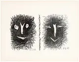 Mourlot Cover IV by Pablo Picasso, 1963, Lithograph on Arches paper, sold May 2019