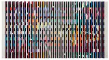 Yaacov Agam, Magic Rain, 1972-1974, Acrylic on aluminum