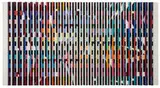 Yaacov Agam, Magic Rain, 1972-1974, Acrylic on aluminum
