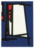 Karl Stanley Benjamin, TG #1, 1960, Oil on canvas