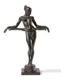Enzo Plazzotta, Study for Jane, 1978, Bronze