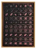 Diamond Dust Candy Box by Andy Warhol, 1981, Synthetic polymer paint, screenprint ink, and diamond dust on canvas, sold Feb 2019
