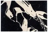 Shoes by Andy Warhol, 1980, Screenprint with diamond dust on Arches Aquarelle paper, sold Feb 2019