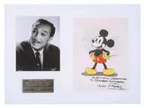 Walt Disney, Mickey Mouse, c. 1939, Ink and watercolor on paper