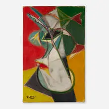 Samson Flexor, Untitled, 1946, oil on canvas