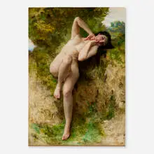 William Bouguereau, Dryade, 1904, oil on canvas