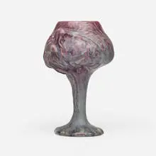 Artus Van Briggle for Van Briggle Pottery, Early and Rare toast cup (Chalice), 1902, 1902, glazed earthenware