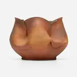 George E. Ohr, Vase, 1898-1910, glazed earthenware