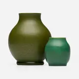 Fhr Fred Robertson Los Angeles, Vases, set of two, glazed earthenware