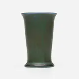 Grand Feu Art Pottery, Vase, 1916-18, Green crystalline-glazed stoneware