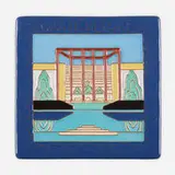 California Faience, Rare Chicago World’s Fair Horticultural tile