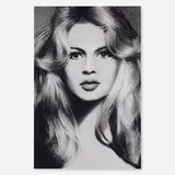 Alex Guofeng Cao, Brigitte Bardot vs. Catherine Deneuve (After Avedon), 2010, C-print facemounted to acrylic and mounted to Sintra