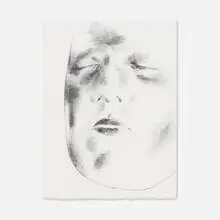 Pace Taylor, After Image #3, 2022, graphite on paper