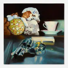 Marc Dennis, Teatime, 2011, oil on canvas