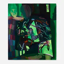 Coady Brown, Slip, 2018, oil on canvas