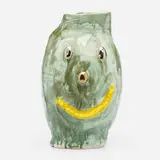 Dan McCarthy, Facepot, 2014, glazed earthenware