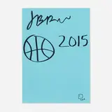 Jonas Wood, Untitled, 2015, felt-tip marker on paper