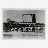 Wolf Vostell, Hradschin, Prag, 1969, screenprint in colors