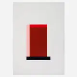 Imi Knoebel, Plate 10 (from the Grace Kelly II portfolio), 1990, screenprint in colors