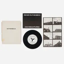 Reiner Ruthenbeck, Dachskulpturen, 1972, printed paper, offset lithograph, vinyl record