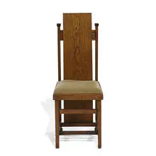 Frank Lloyd Wright, slant back chair
