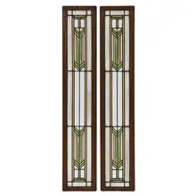 E.E. Roberts, Prairie School windows, pair