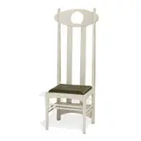 Argyle tall back chair by after original designs by Charles Rennie Mackintosh Contemporary, sold Sep 2021