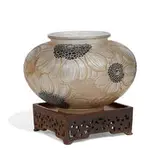 Dahlias vase by René Lalique, sold Sep 2021