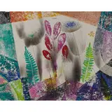 Medard Klein, Abstraction with Flora and Fauna, circa 1950
