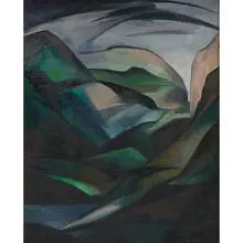 E. Oscar Thalinger, An Abstracted Valley