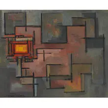 E. Oscar Thalinger, Geometric Abstraction
