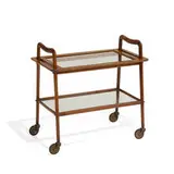 Ico and Luisa Parisi, bar cart, model E60, Italy