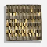 Gianfranco Fini, Programma wall light, c. 1970, stainless steel, methacrylate